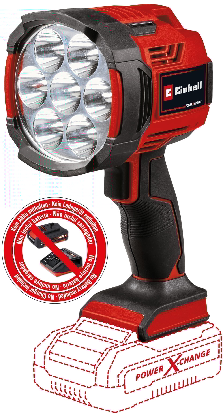 Einhell TE-CL 18/2500 Handlampa LED