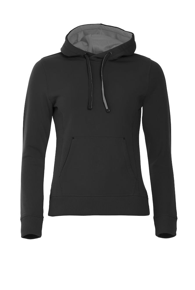 Clique Classic Hoody Dam Svart