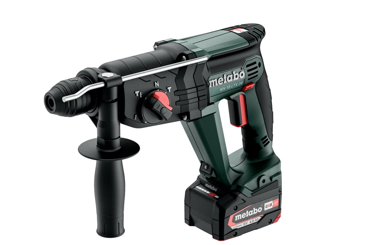 Metabo Borrhammare KH 18 LTX 24 med 2x4Ah batterier & laddare