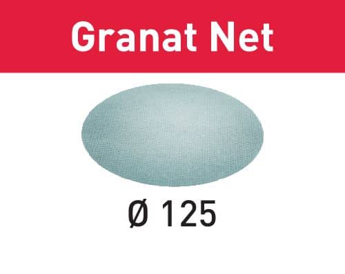 Festool Slipnätsrondell Granat Net 125mm StickFix P 50-pack