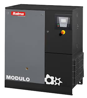 Balma skruekompressor MODULO E 11, 10 bar, med kjøletørke