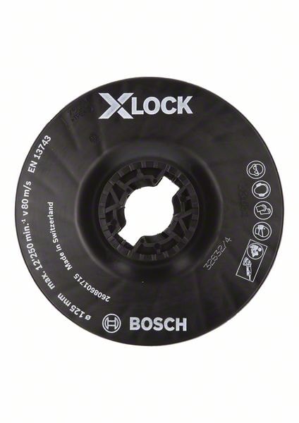 Bosch Stödrondell 125mm X-Lock Medium