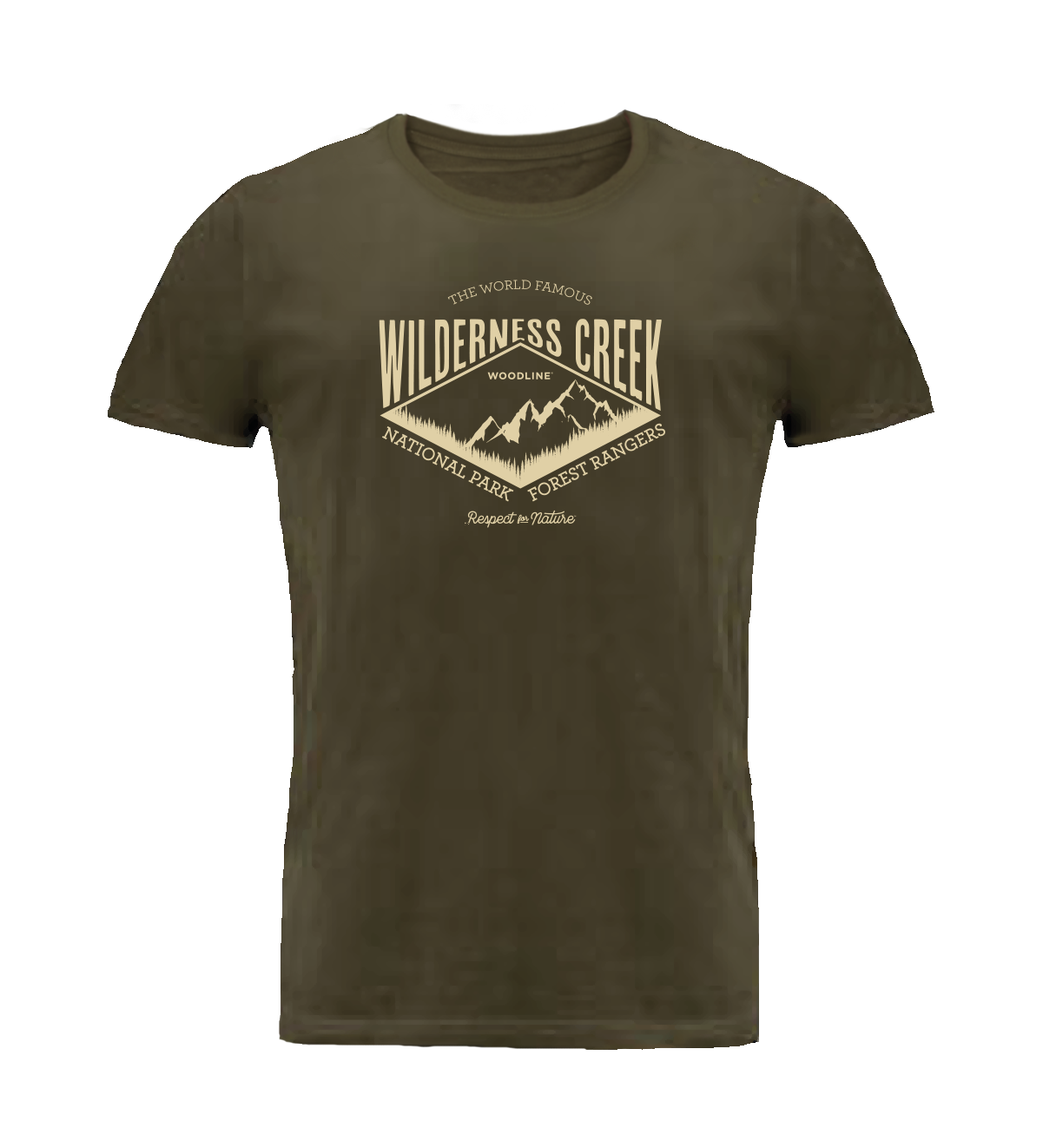 Woodline T-shirt Wilderness Creek Grön