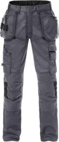 Fristads Hantverkarbyxa 2595 STFP Grå/Svart C48 -
