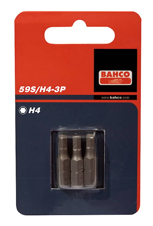 Bahco Skrubits 59S 1/4 Insex 25mm