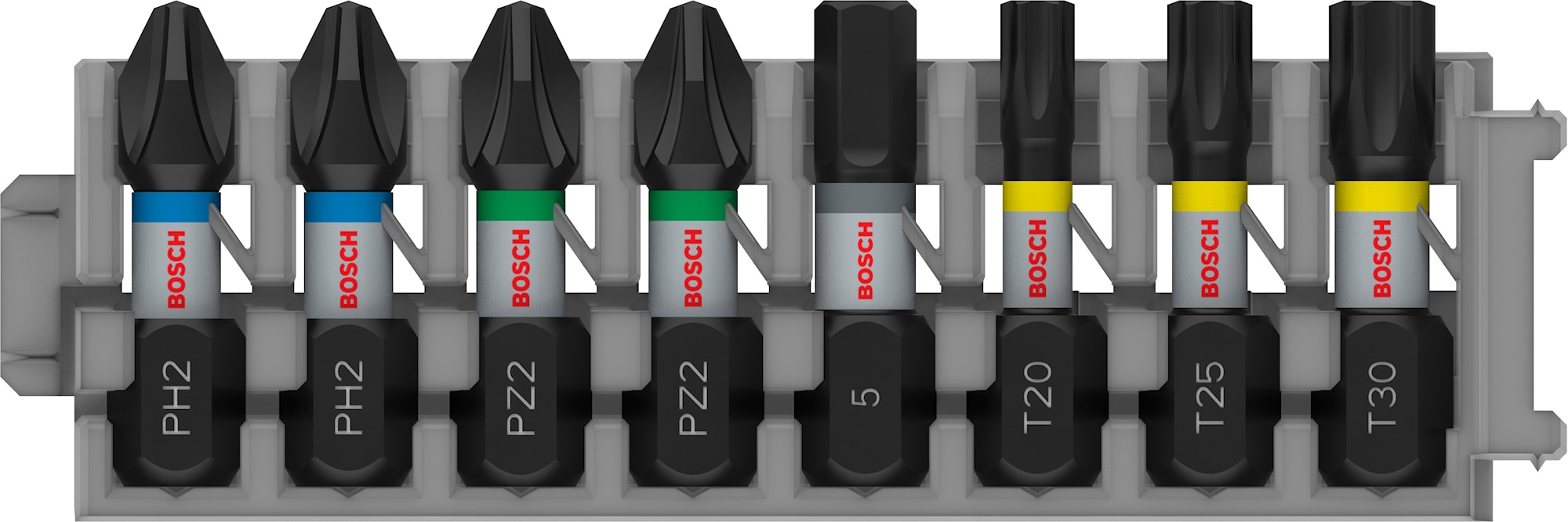 Bosch Bitsset Impact Ph/Pz/H/T 25mm 8 Delar