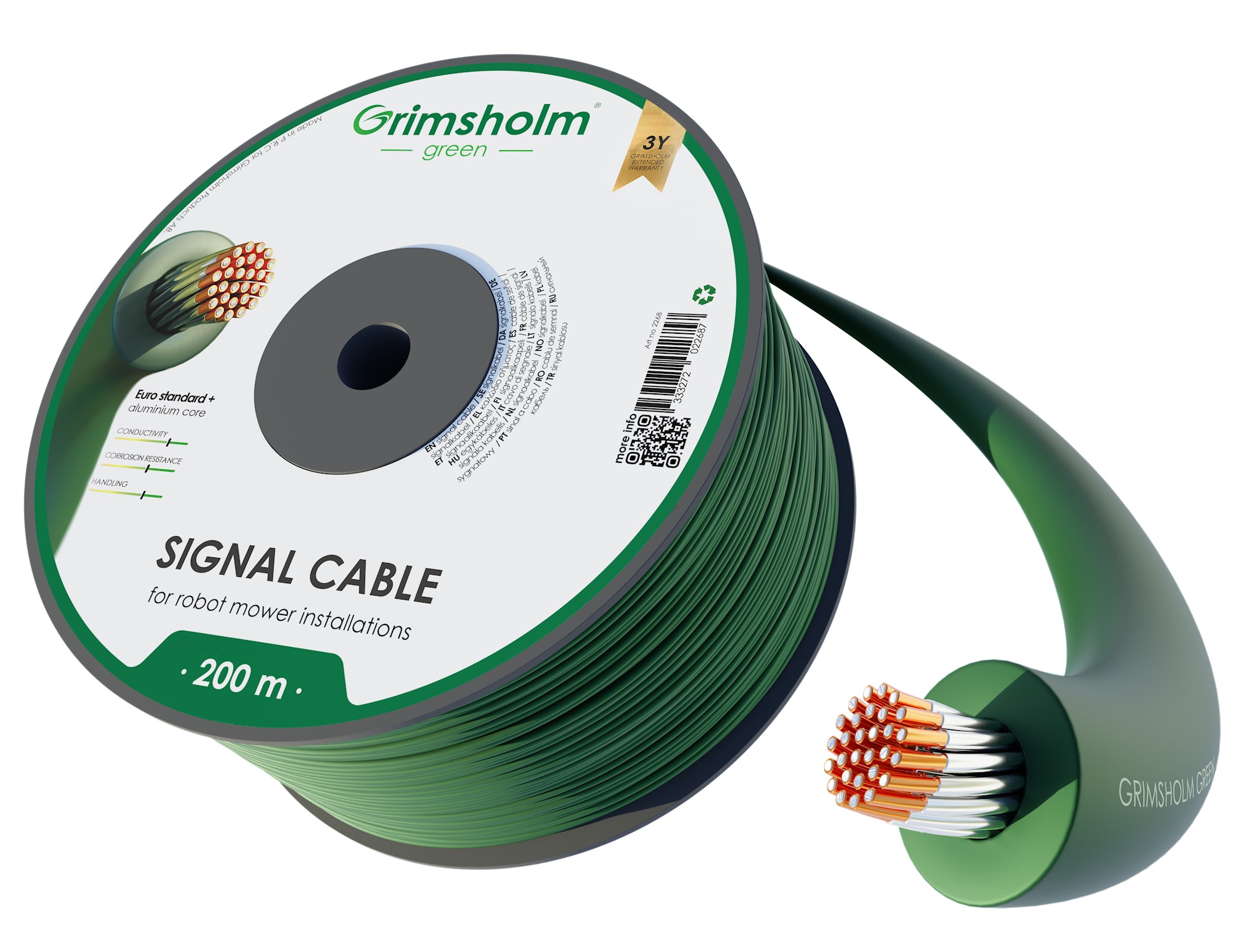 Grimsholm Euro Standard Plus Signalkabel 200m