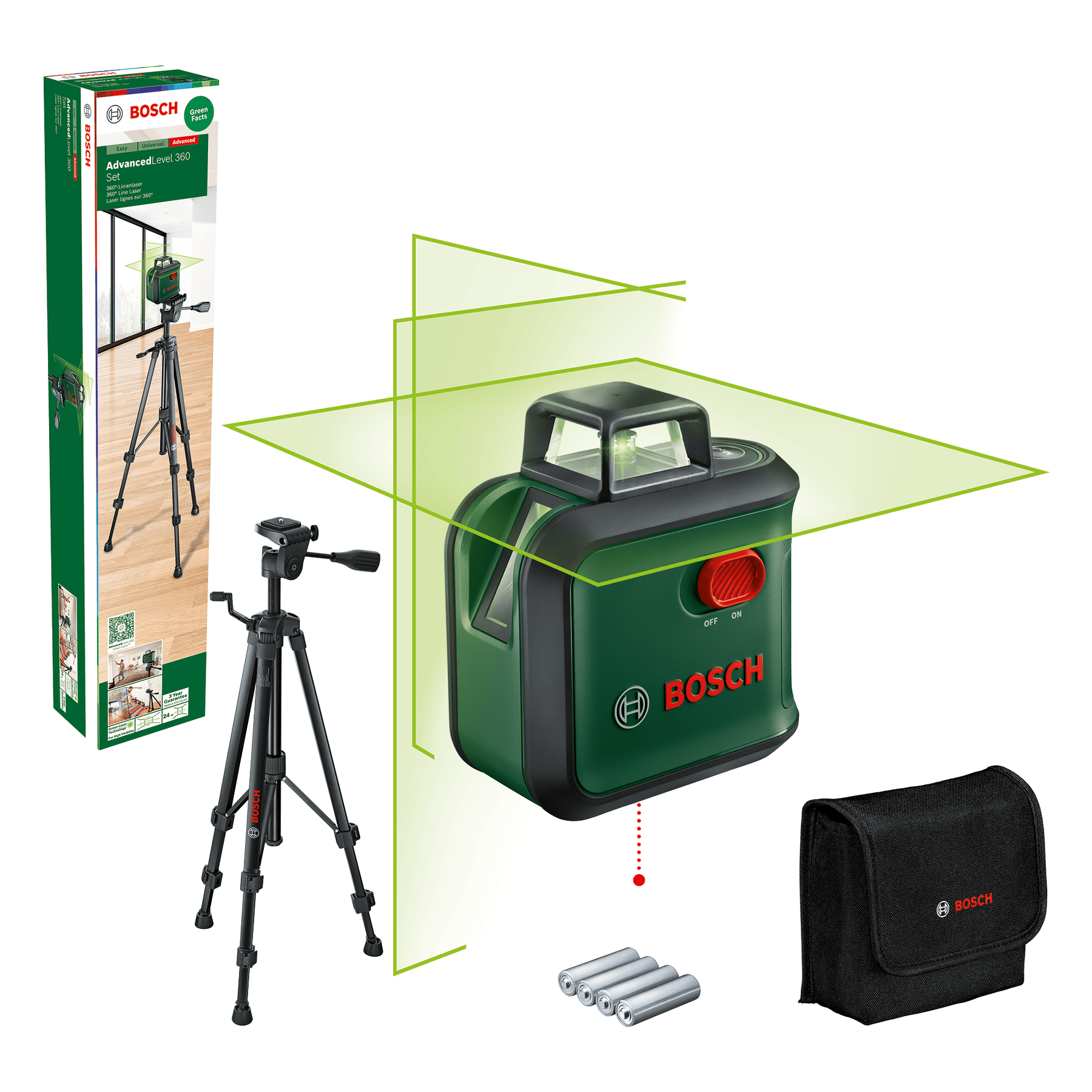 Bosch DIY Cirkellaser Advancedlevel 360 Set (Tt150)