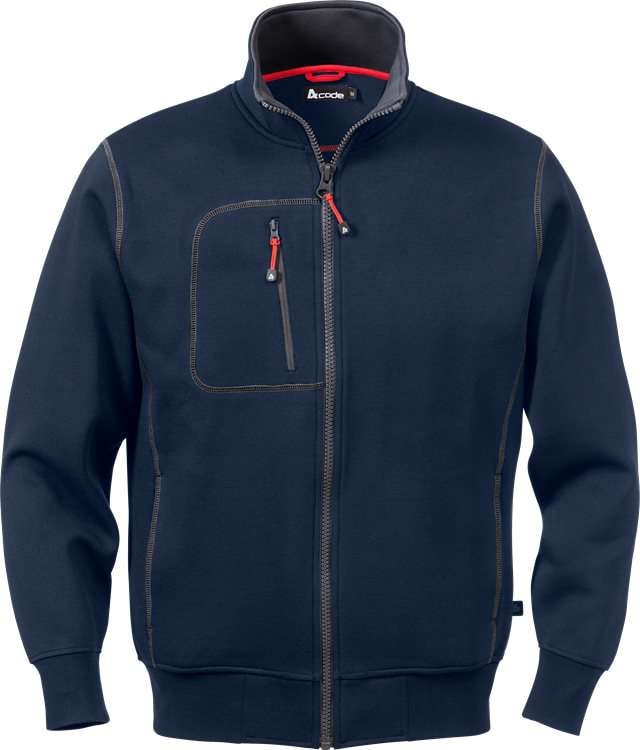 Acode Sweatshirtjacka 1747 DF