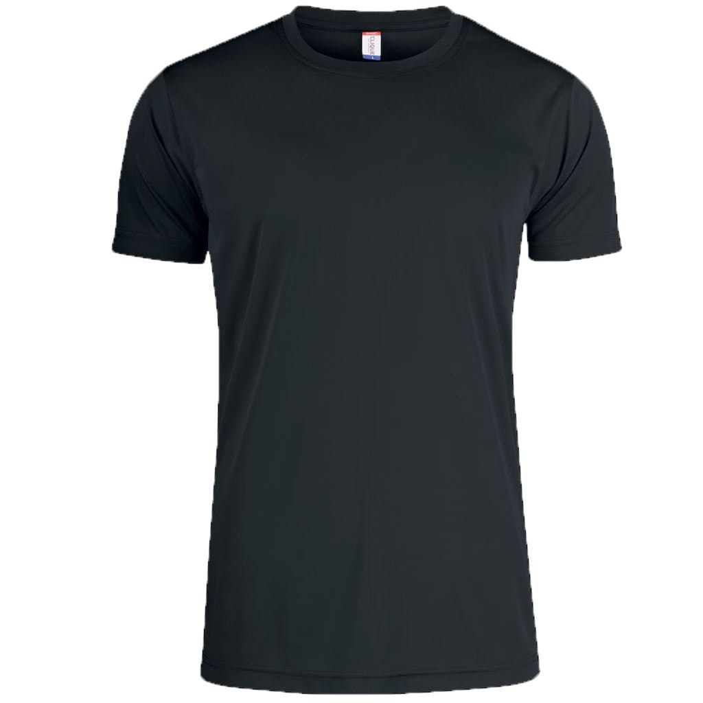 Clique T-shirt Funktion Svart - S -