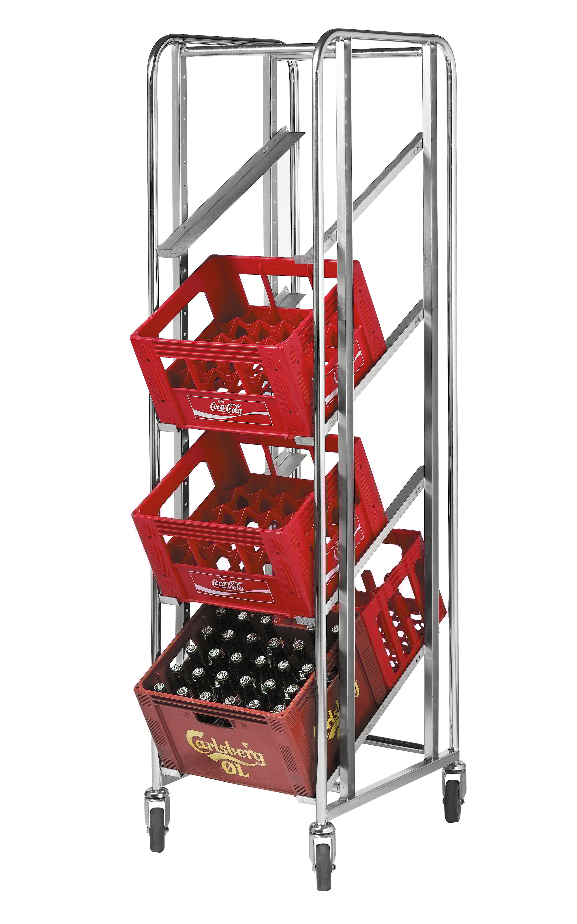 Laatikkovaunu KM165DK, 435x585x1880 mm, 150 kg, sähkösinkitty