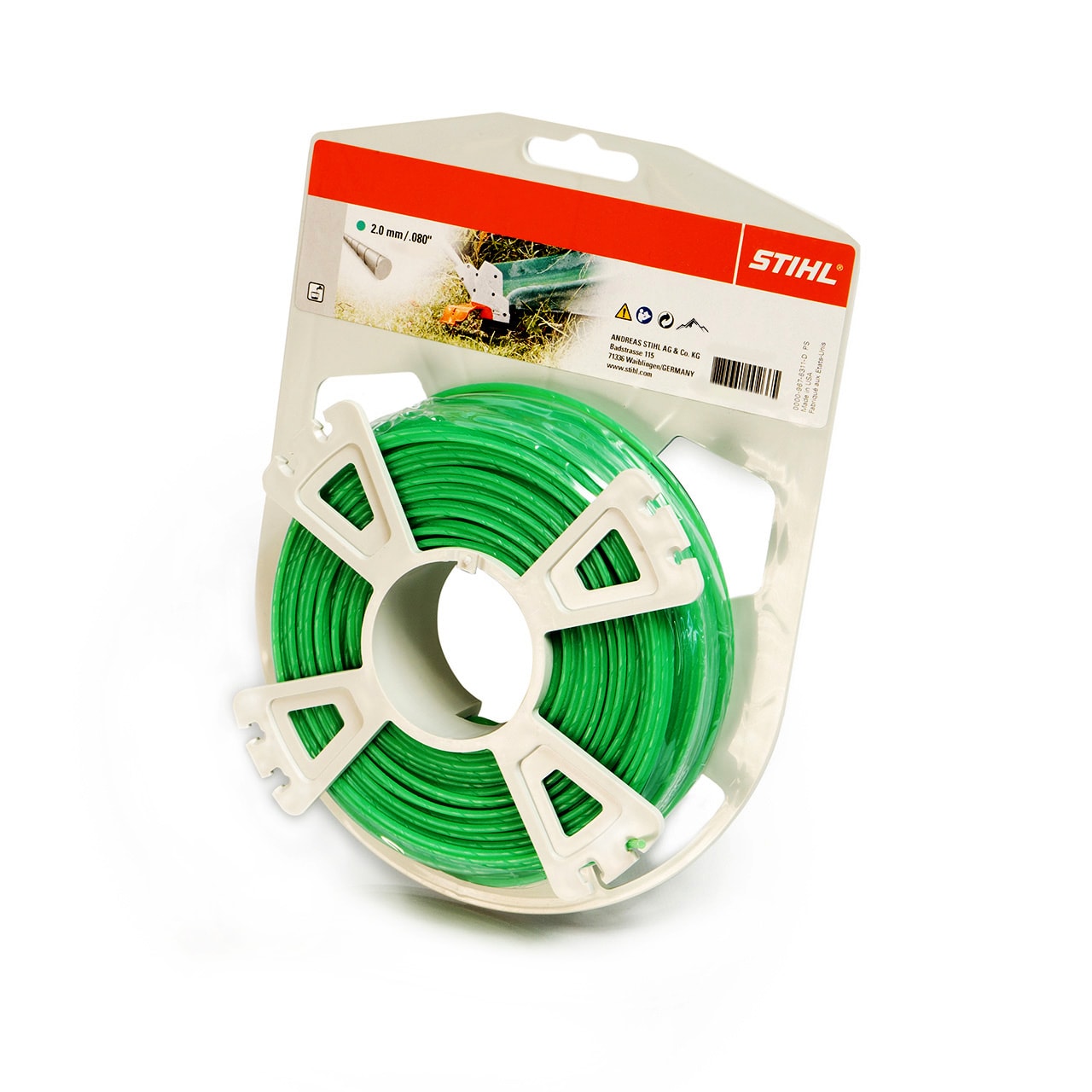 Stihl Trimmertråd rund, Ø 2,0 mm x 14 m Trimmertråd