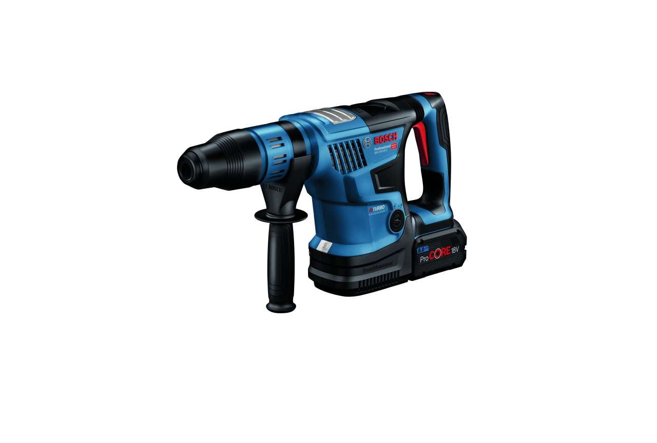 Bosch Batteridrevet borehammer BITURBO med SDS max GBH 18V-36 C Professional Solo med tilbehørssæt