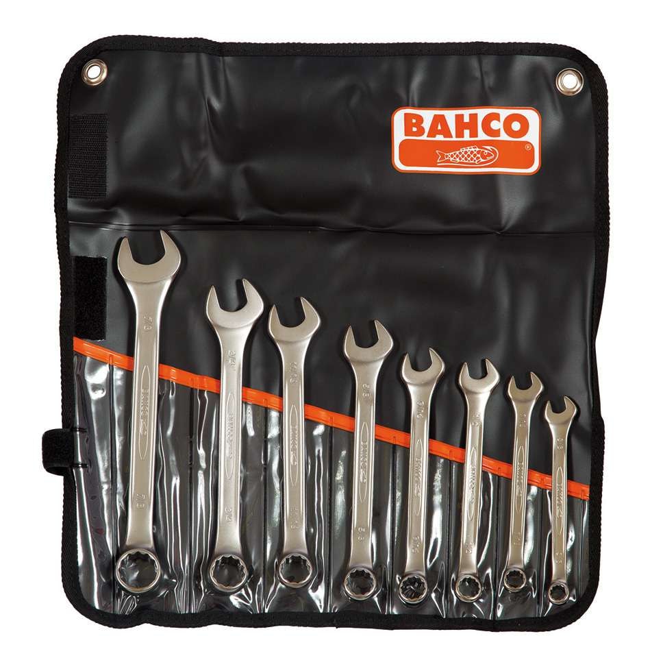 Bahco Combi Spanner Set 3/8-7/8" 111Z/8T