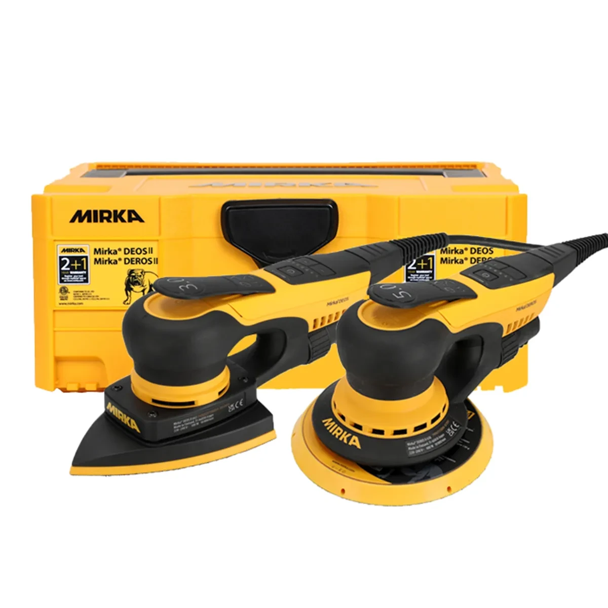 Mirka DEROS II 650 + DEOS II 663 Case KIT