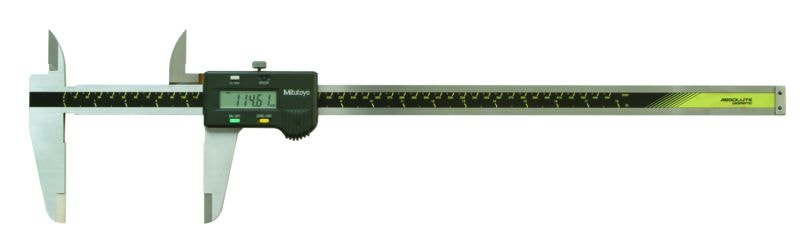 Mitutoyo ABSOLUTE Digimatic skyvelære 500-505-10 0-18 tommer, 0,0005 tommer, friksjonsrulle, datautgang