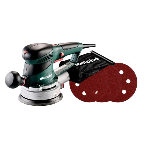 Metabo Exzenterschleifer SXE 450 TurboTec Set, Karton