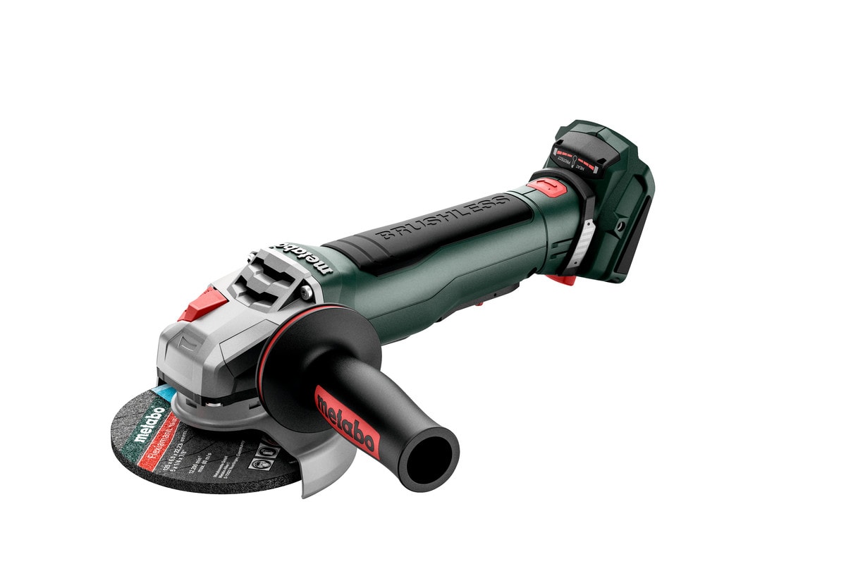 Metabo Vinkelslip WPB 18 LT BL 11-125 Quick i plastlåda