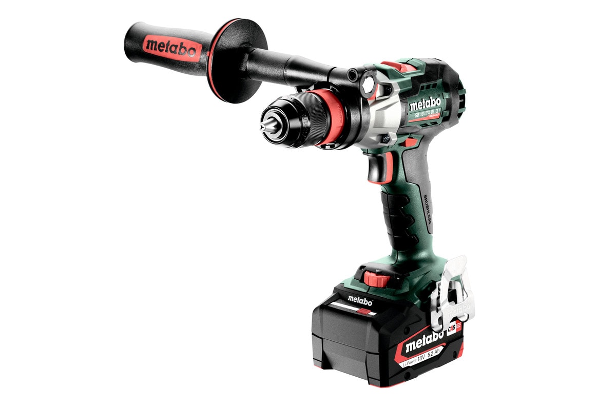 Metabo Slagborrmaskin SB 18 LTX BL Q I med 2x5,2Ah batterier & laddare
