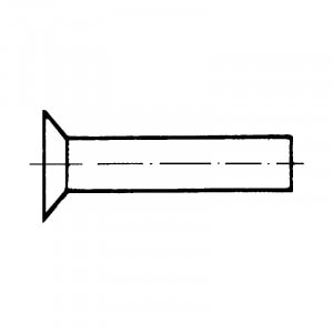 Arvid Nilsson Nit FN 3x25 DIN661 Al 1000-pack