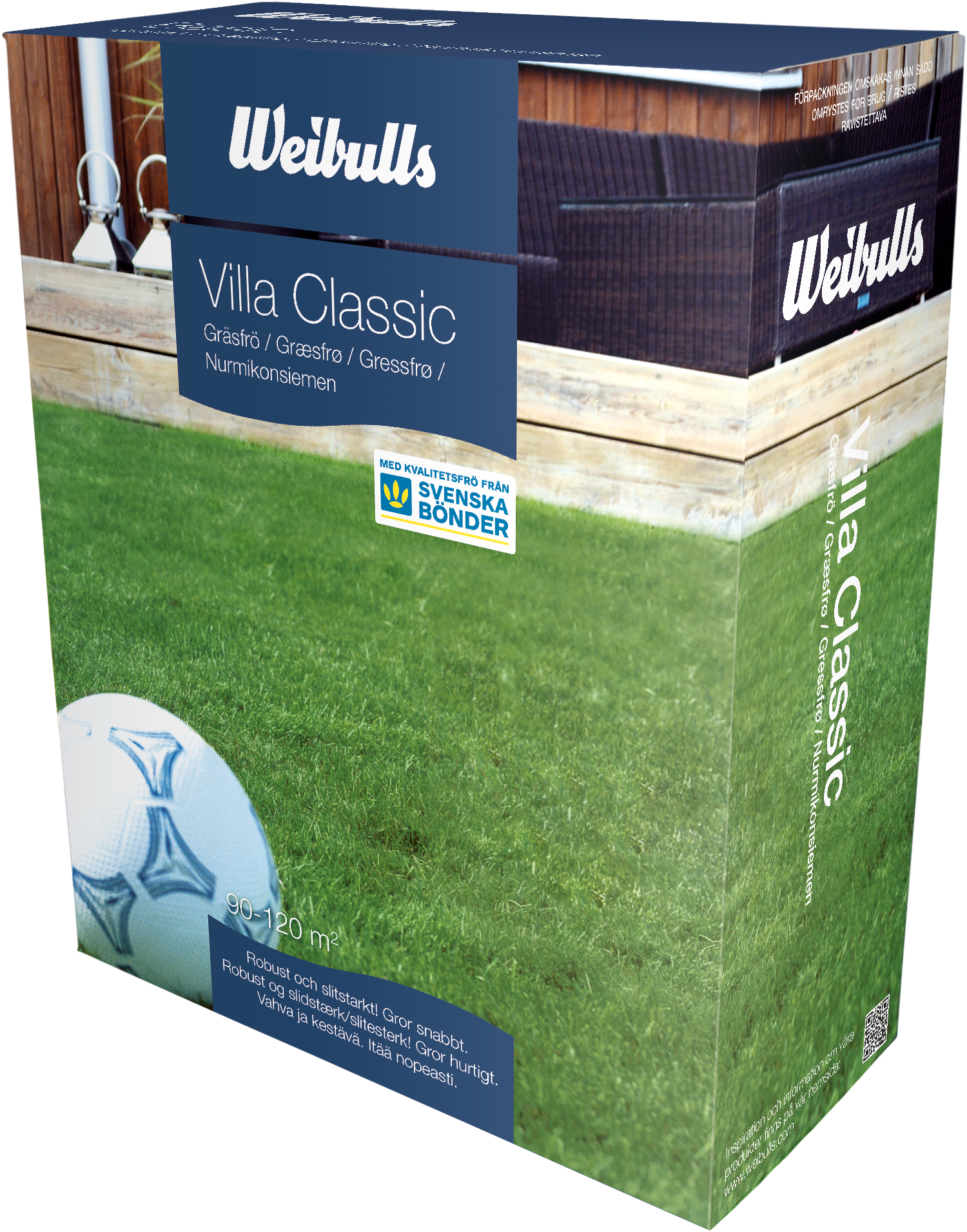 Weibulls Villa Classic Gräsfrö 3 kg