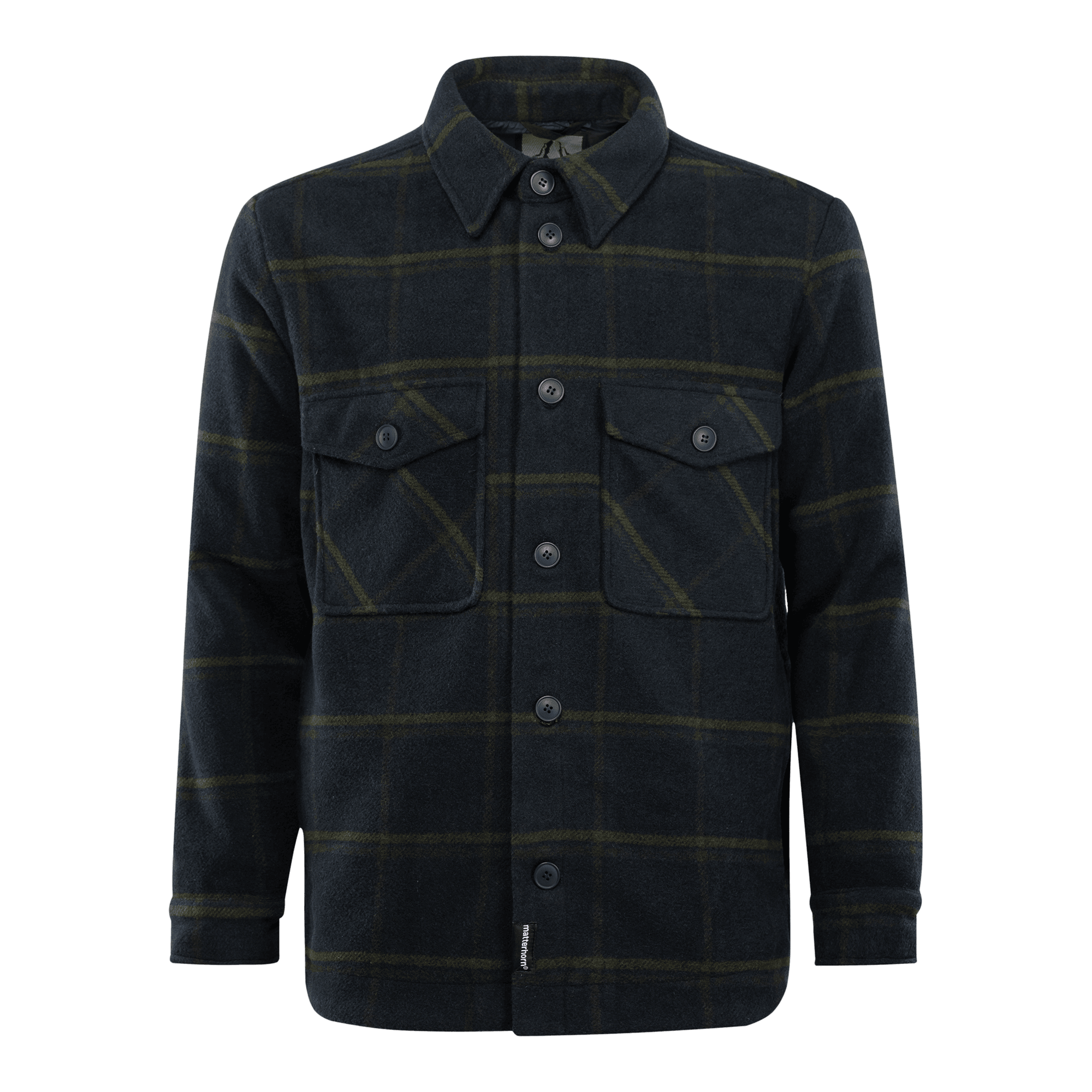 Matterhorn Tabei Overshirt Marinblå/Grön