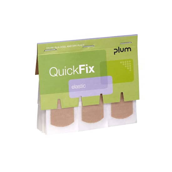 Plum Plåsterrefill QuickFix Elastic 45st/frp