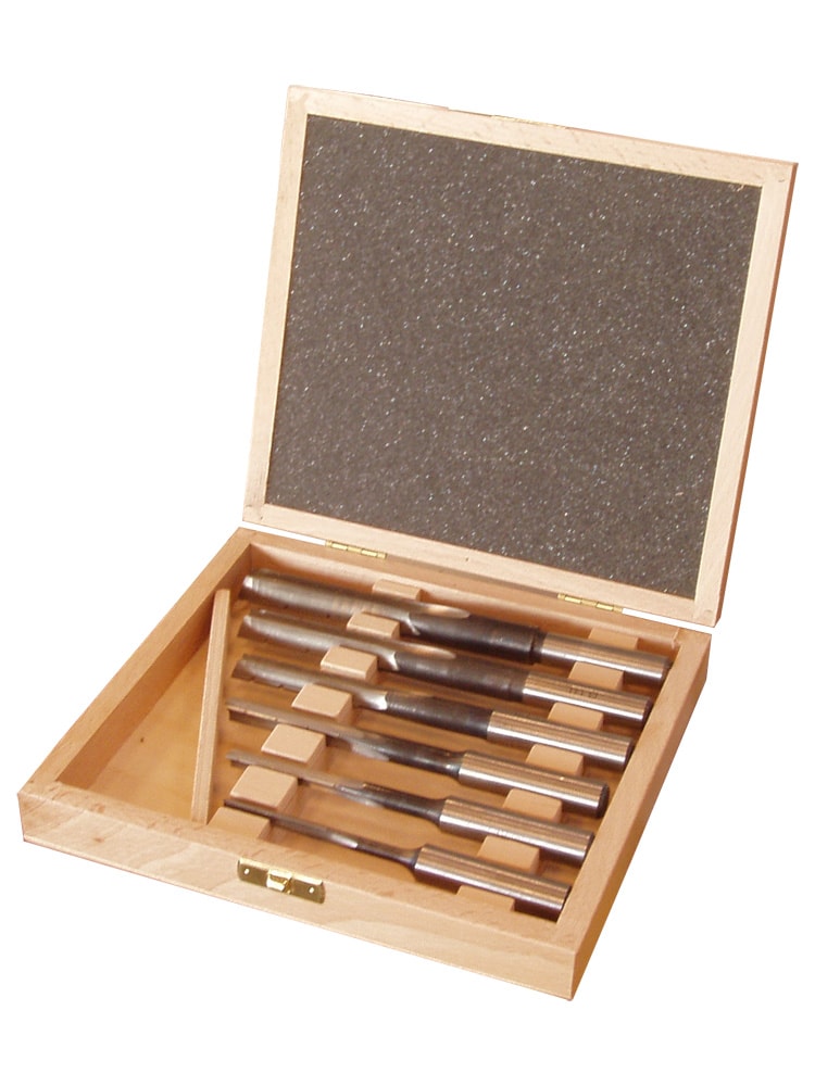 Duab Långhålsborrsats 6-16 mm högerskärande