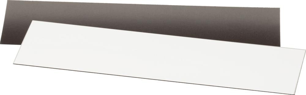 Format Magnetetikett 100x20x0,6mm, vit, 100-pack