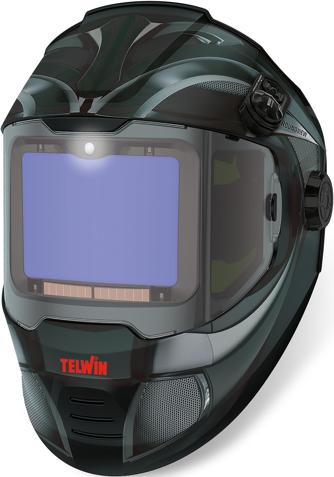 Svetshjälm Roundview Led