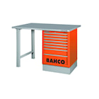 Bahco Workbench 6Dr Or Steel Top 1495K6CWB15TS