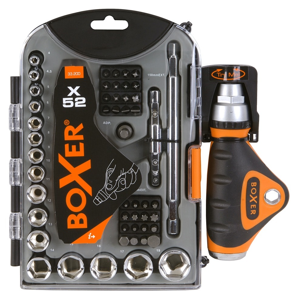 Boxer® hyls- och bitssats 52 delar