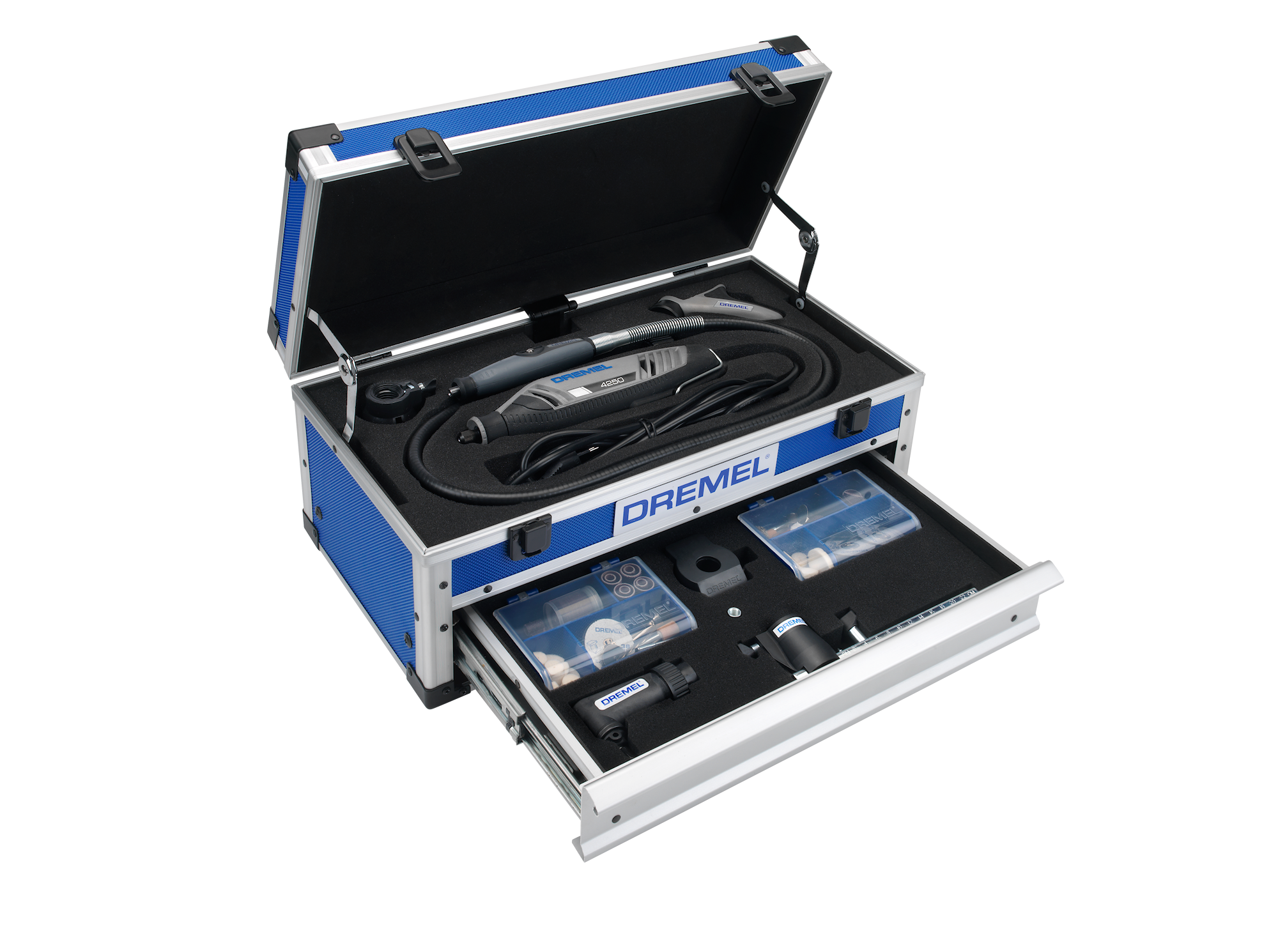 dremel-4250-multi-tool-platinum-case-contents-in-c