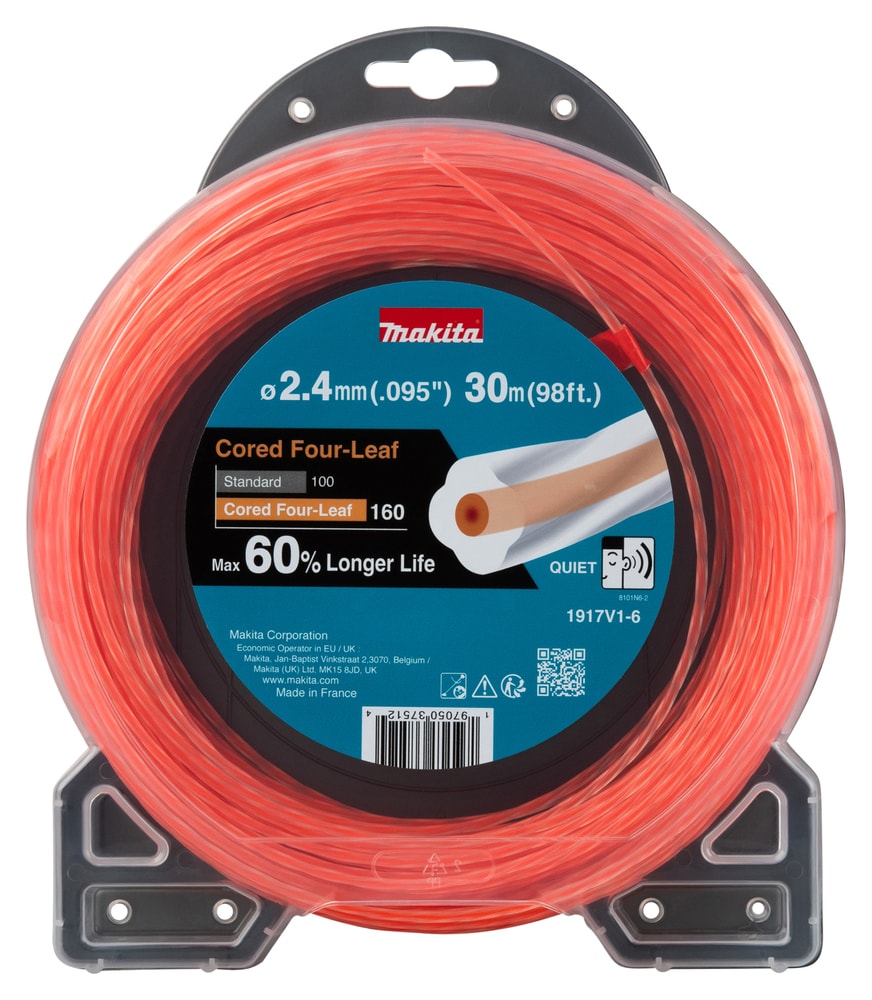Makita Four Leaf Trimmertråd 2,4 mmx30 m