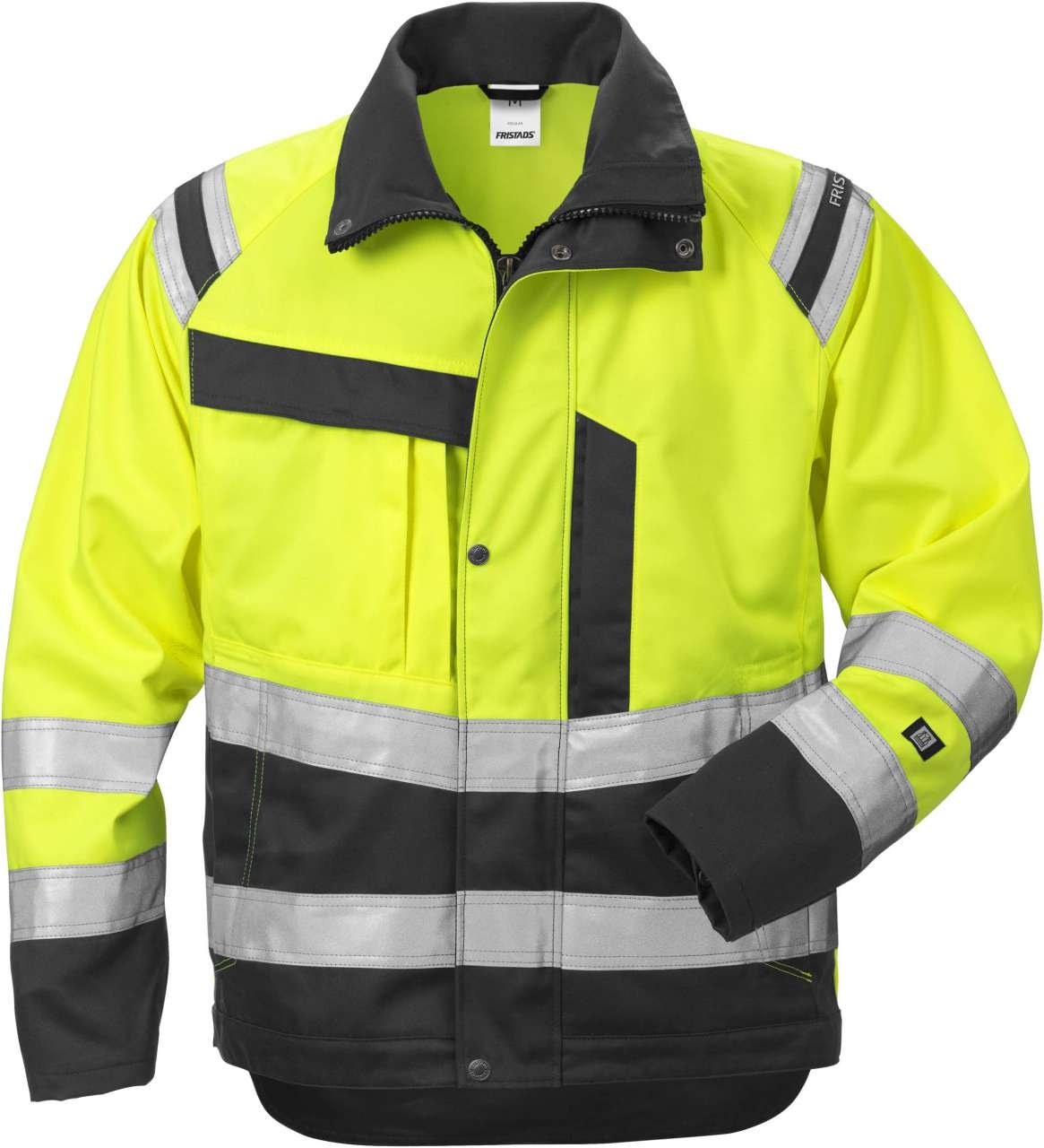 Fristads Jacka 4026 PLU, Klass 3 Varsel Gul/Svart 3XL