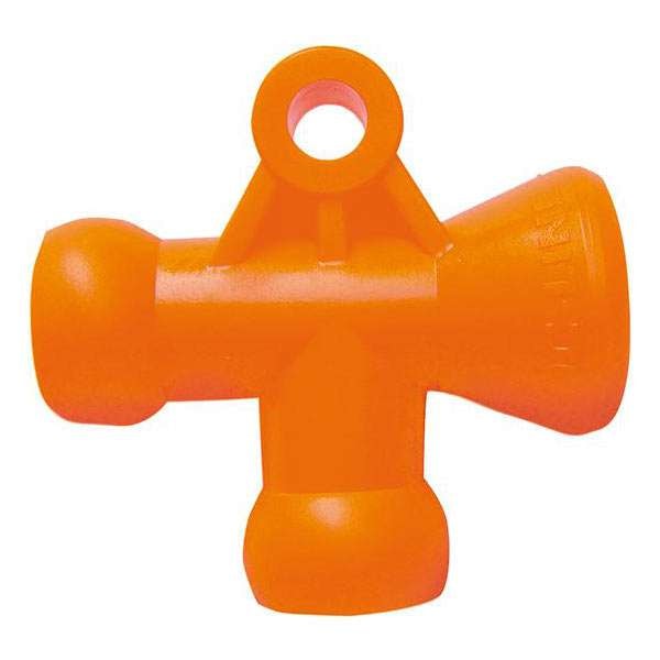 HoldTec T-liitin 1/4'' 2 kpl/pakkaus