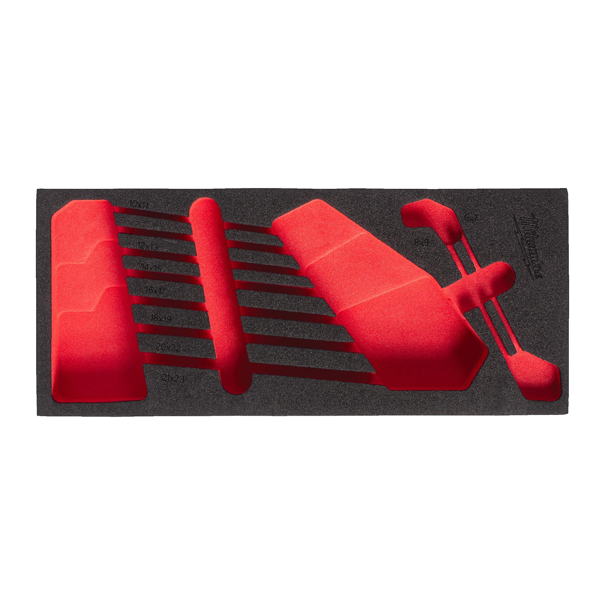 Milwaukee Skuminlägg Tomt 9Del Ringnyck.