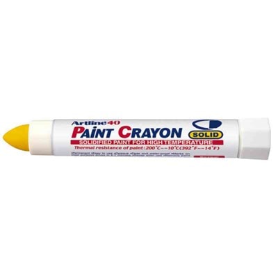 Artline markeringspenn EK-40 Paint Crayon hvit