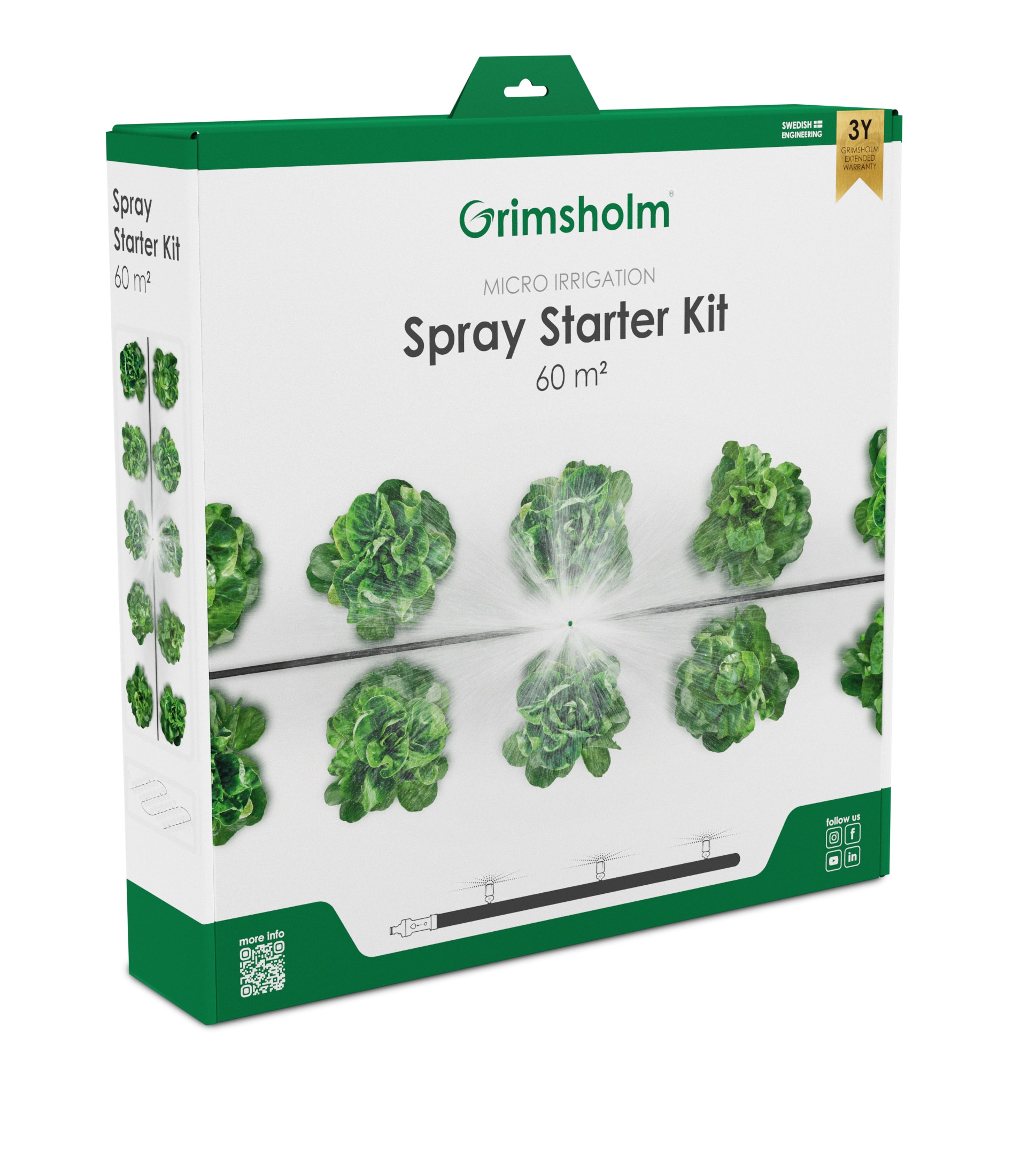 Grimsholm Micro Irrigation System - Spray  (60 m2) -