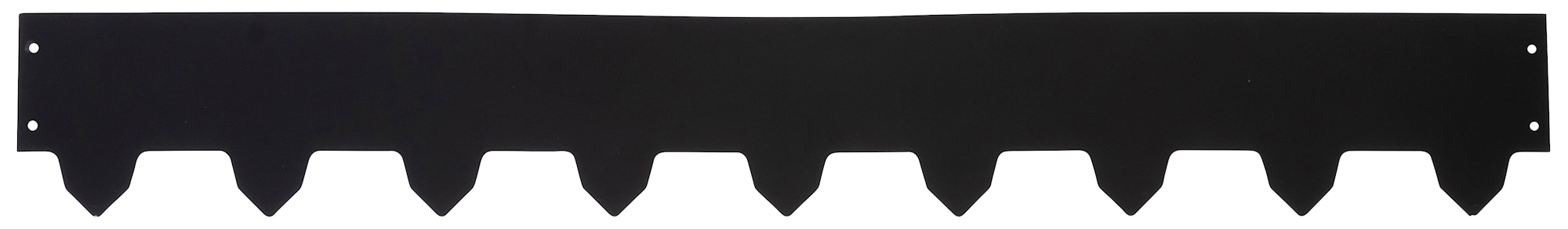 Västbo Gräskantlist Galv/svart 3x119 cm Höjd 16 cm -