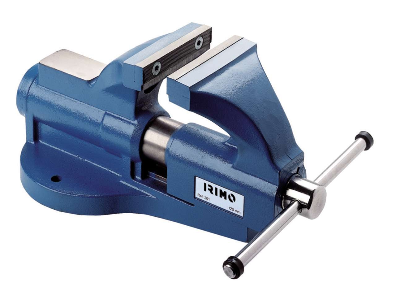Irimo Skruvstäd med rund guide 130x125mm