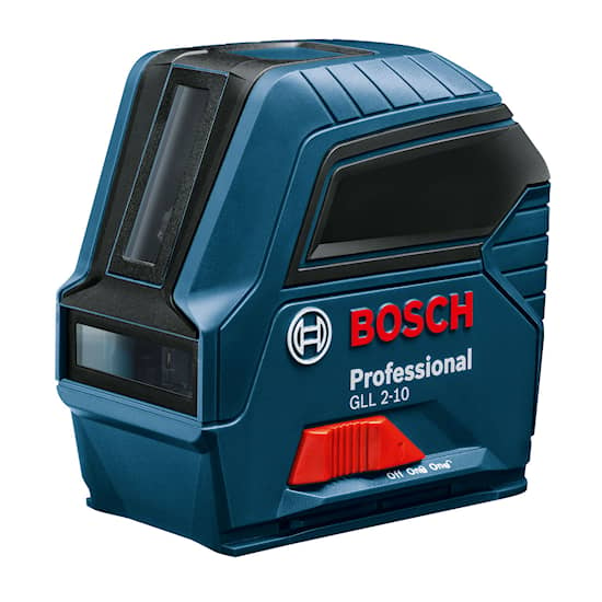 Bosch Linjelaser GLL 2-10 Professional med 3 x batterier (AA), beskyttelsestaske