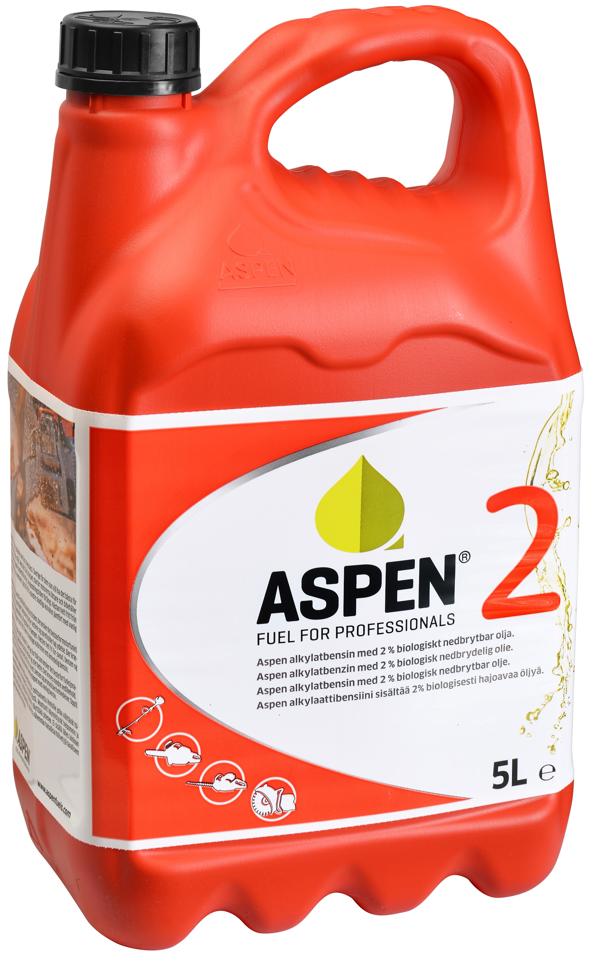 Aspen Alkylatbensin 2-takt, 5l  54st -