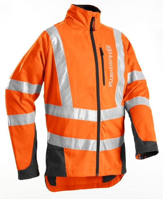 Husqvarna Skogsjacka Classic EN20471 - L - Varselorange/Svart -