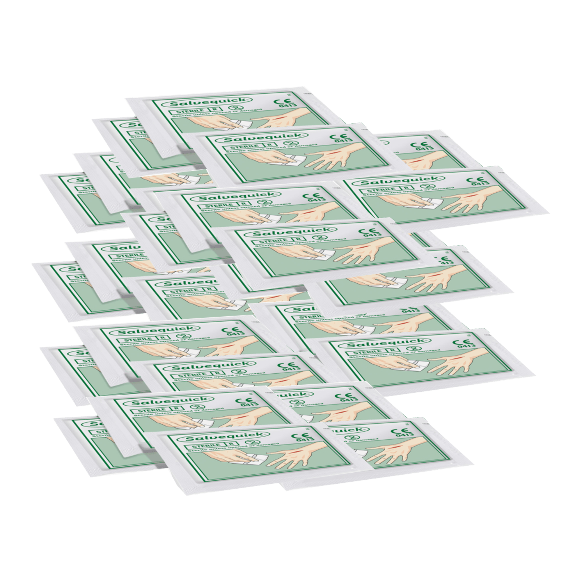 Cederroth Salvequick Refill Sårtvättare 1000 st