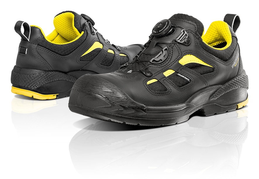 Arbesko 386 Svart/Gul Skyddssko