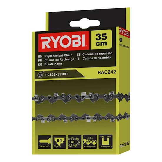 Ryobi RAC242 Sågkedja till RCS36X3550HI