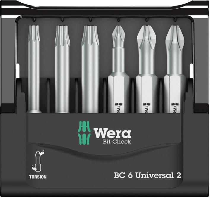 Wera Bitssett 50 mm Ph/Pz 6 stk