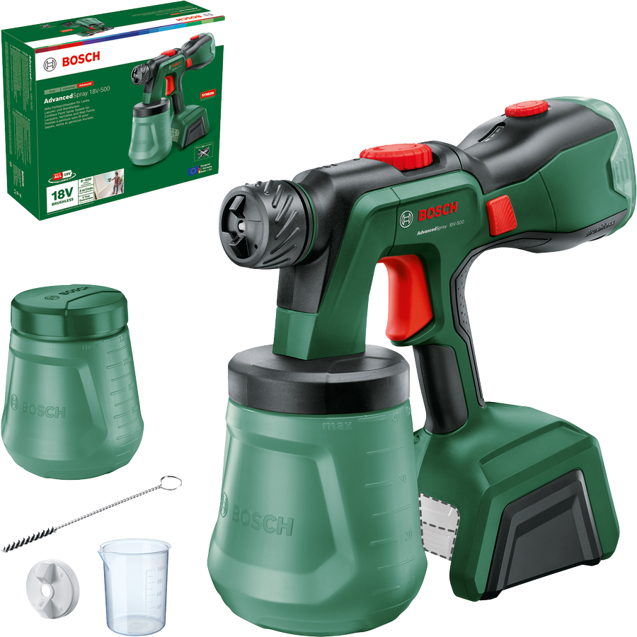 Bosch DIY Akkumaaliruisku Advanced 18V-500 Solo