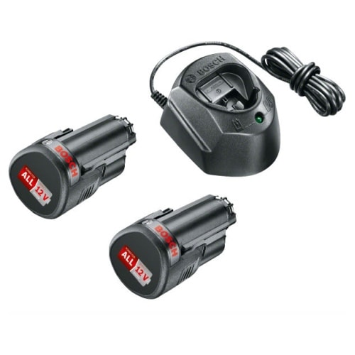 Bosch DIY Akku 12V Li 2X1,5Ah Ja Laturi Gal1210Cv
